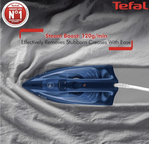 Tefal Maestro Plus 2200 Electric Iron WattII Extra-Large Ceramic SoleplateII Steam output of up to 35 g/min IIAnti-Drip Feature II Quick and Efficient Results 270 ml Tank 2 Year - Image 4